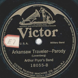 Arthur Pryors Band - The Girl I left behind me / Arkansaw Traveler