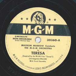 Macklin Marrow - Teresa / Bird of Paradise