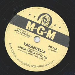 Covent Garden Orchestra - Fantastic / Tarantella