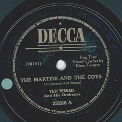 Ted Weems - The Martins and the Coys / The Young uns of the Martins and the Coys
