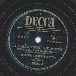 Ted Weems, Red Ingle - The Man from the South / Jelly Bean