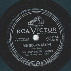 Bob Dewey - Get Happy / Somebodys crying