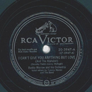 Buddy Morrow - I cant give you anything but Love / Our...