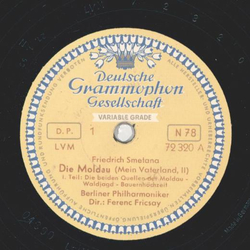 Berliner Philharmoniker: Ferenc Friscay - Die Moldau,...