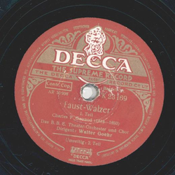 Walter Goehr - Faust-Walzer Teil I und II
