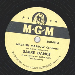 Macklin Marrow - Sabre Dance / Bohemian Polka