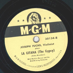 Joseph Fuchs - Clair de Lune / La Gitana