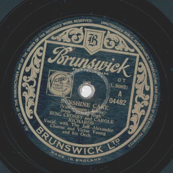 Bing Crosby and Carole Richards - Sunshine Ccake / The...