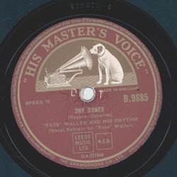 Fats Waller - Sugar Rose / Dry Bones