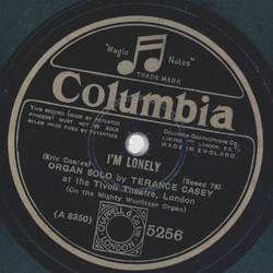 Organ Solo: Terance Casey - Im lonely / Bird Songs at...