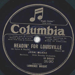 Jack Blake - Headin for Louisville / Picador