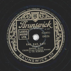 Danny Kaye - Eat, Eat, Eat! / Tongue Twisters