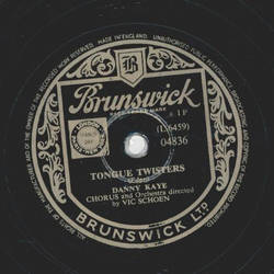 Danny Kaye - Eat, Eat, Eat! / Tongue Twisters