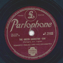 Roberto Inglez - The green Cockatoo-Son / Chiquita Banana...