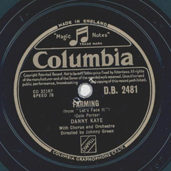 Danny Kaye - Farming / The Fairy Pipers
