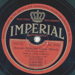 Jack Gordon - Horatio Nicholls Gipsy Melody / Say a...