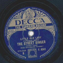 The Street Singer - Old Pal of Mine / Little old Lady