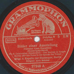 Mitglieder der Kapelle der Staatsoper: Alois Melichar -...