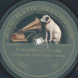 Weimarsches Vokal Quartett Weimar - Stille Nacht, heilige Nacht / O du frhliche, o du selige