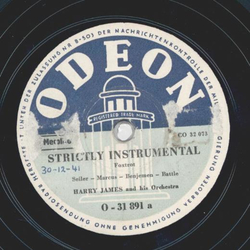 Harry James - Strictly Instrumental / When youre a long, long way from home