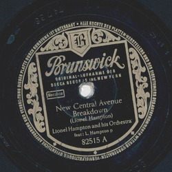 Lionel Hampton and his Orchestra - New Central Avenue / Hamps Boogie-Woogie