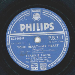 Frankie Laine - Rain, rain, rain / Your heart - my heart