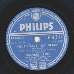 Frankie Laine - Rain, rain, rain / Your heart - my heart