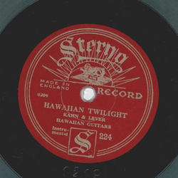 Kahn & Lever - Hawaiian Twilight / Kamschamola March