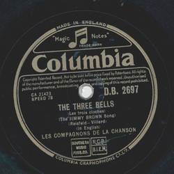 Les Compagons De La Chanson - That Lucky Old Sun / The Three Bells
