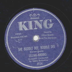 Lillian Brooks - For only You / She Boodle Dee, Boodle Dee 