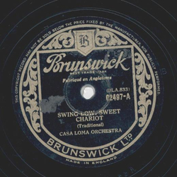 Casa Loma Orchestra - Swing low, sweet Charlot / Casa Loma Stomp