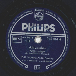 Jost Wöhrmann - Alt-Lissabon / Der alte Cowboy