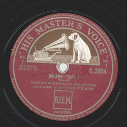 Arthur Fiedler - Bolero Part I bis Concl. / Ritual Fire...