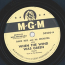David Rose - Whern the Wind was green / Leave it to love