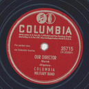 Columbia Military Band - Our Director / Boola-Boola 