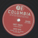 Janette Davis - Sweet Violets / My Darling Man