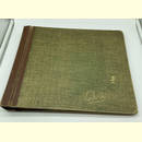 Schellackplattenalbum 30cm (12) grn,braun,beige Aristona