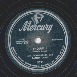 Mr. Goon-Bones and Barney Lantz - Should I / Professor...