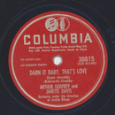 Arthur Godfrey, Janette Davis - Darn it Baby, thats Love...