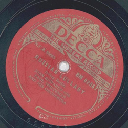 Joan Edwards, Paul Whiteman - How Deep is the Ocean / Russian Lullaby