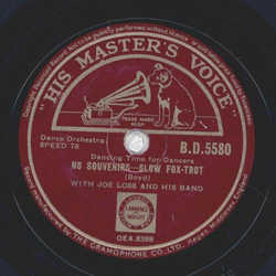 Joe Loss - Indian Summer / No Souvenirs