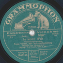 Franz Vlker - In weiter Welt / Schlaf ein, mein...
