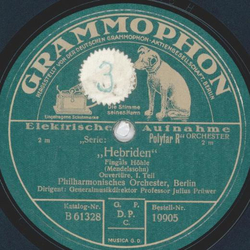 Philharmonisches Orchester Berlin: Julius Prwer -...