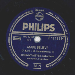 Johnny Meyer - Make believe / Drifting and dreaming