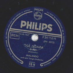 Malando Tango Orchester - Olé Guapa / Senuelo