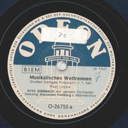 Otto Kermbach - Musikalisches Wettrennen, Großes lustiges...