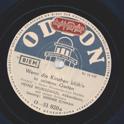 Werner Schmah - Wenn die Kirschen blhn in unserem Garten...