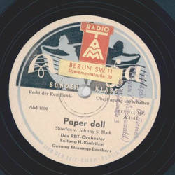 H. Kudritzki - Paper Doll / You always hurt