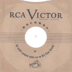 Original Victor/RCA  Cover fr 25er Schellackplatten A17 C