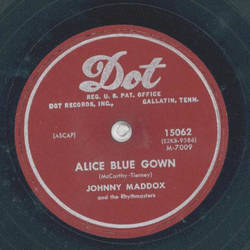 Johnny Maddox - Alice Blue Gown / Twilight Time